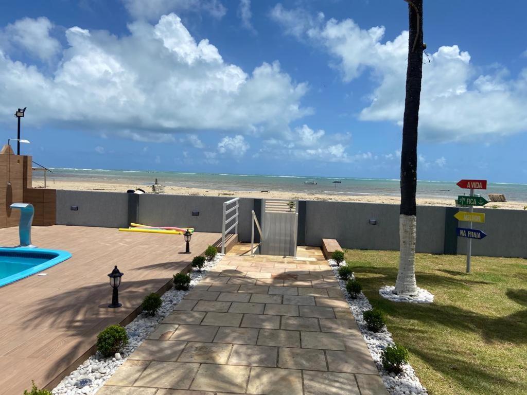 Villa Casa Pe Na Areia São José da Coroa Grande Exterior foto