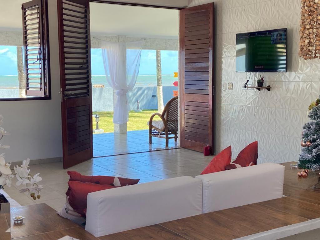 Villa Casa Pe Na Areia São José da Coroa Grande Exterior foto