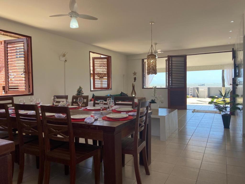 Villa Casa Pe Na Areia São José da Coroa Grande Exterior foto