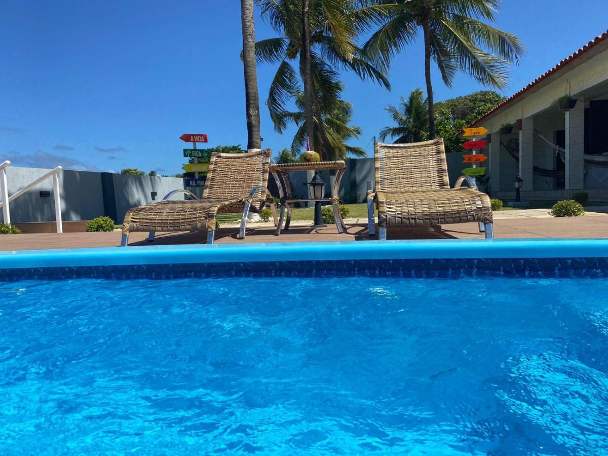 Villa Casa Pe Na Areia São José da Coroa Grande Exterior foto